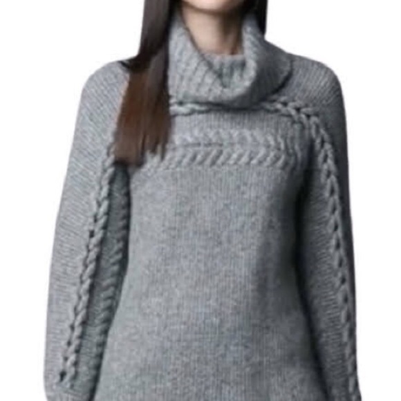 Simply Vera Vera Wong Chunky Gray Knitted Sweater - Picture 1 of 7